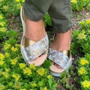 NARROW -Leather Platform Sandals | 1" Platform | Narrow Fit | Handmade in Spain
